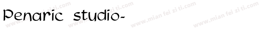 Penaric studio字体转换